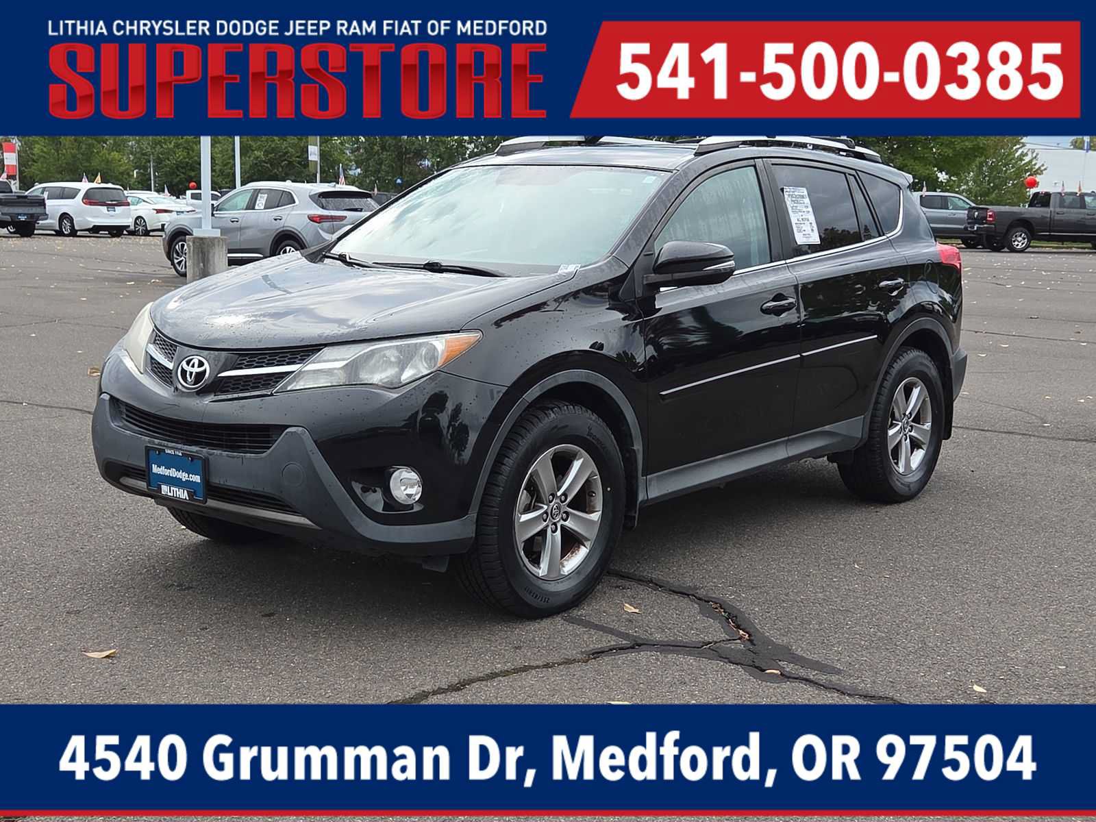 Used 2015 Toyota RAV4 XLE AWD/4WD image 1