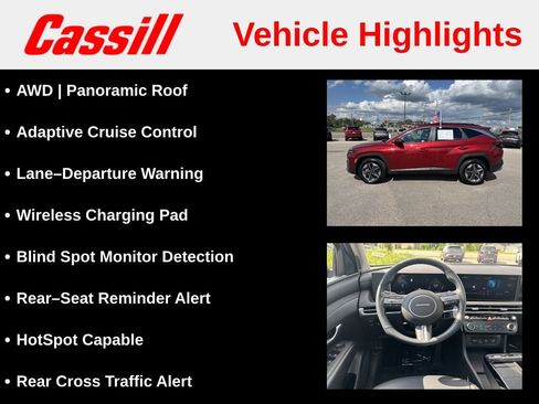 Used 2025 Hyundai Tucson SEL AWD/4WD image 7