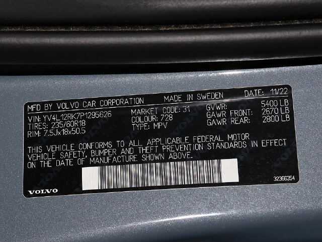Used 2023 Volvo XC60 B5 Core AWD/4WD image 39
