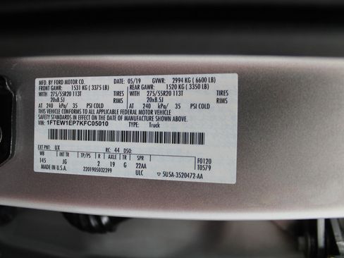 Used 2019 Ford F150 XL w/ Equipment Group 101A Mid AWD/4WD image 44