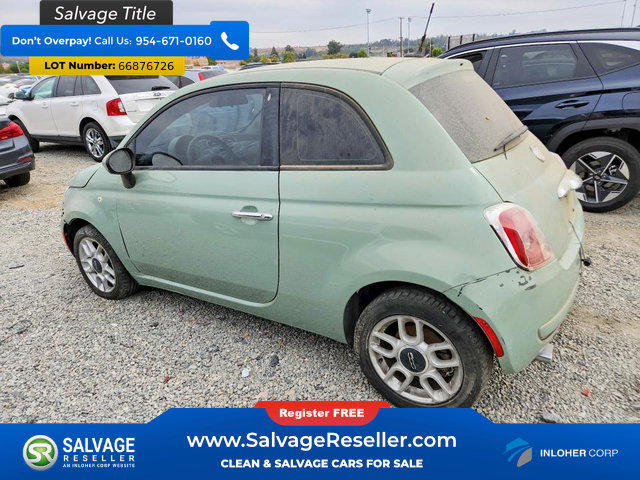 Used 2012 FIAT 500 Pop w/ Bose Premium Audio Pkg FWD image 3