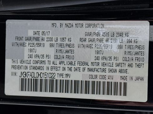 Used 2017 MAZDA CX-5 Grand Touring FWD image 40