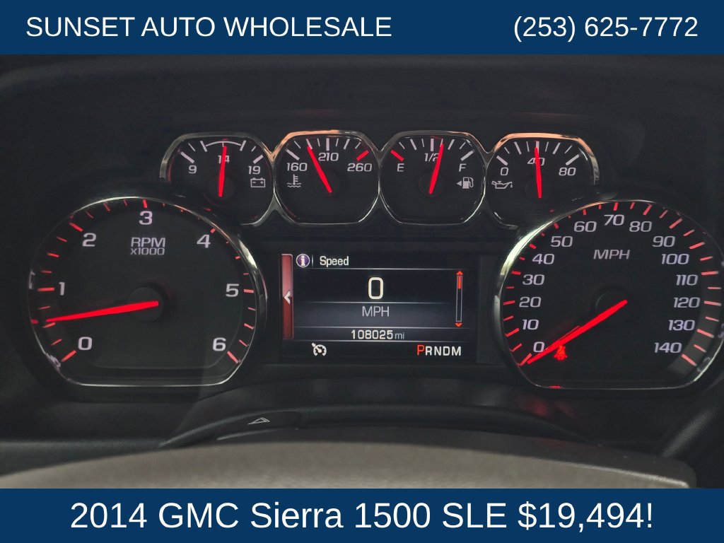 Used 2014 GMC Sierra 1500 SLE w/ Texas SLE Value Package RWD image 29
