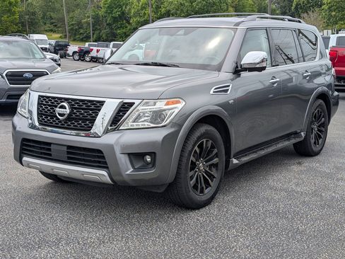 Used 2018 Nissan Armada Platinum w/ Captain Seat Package RWD image 2