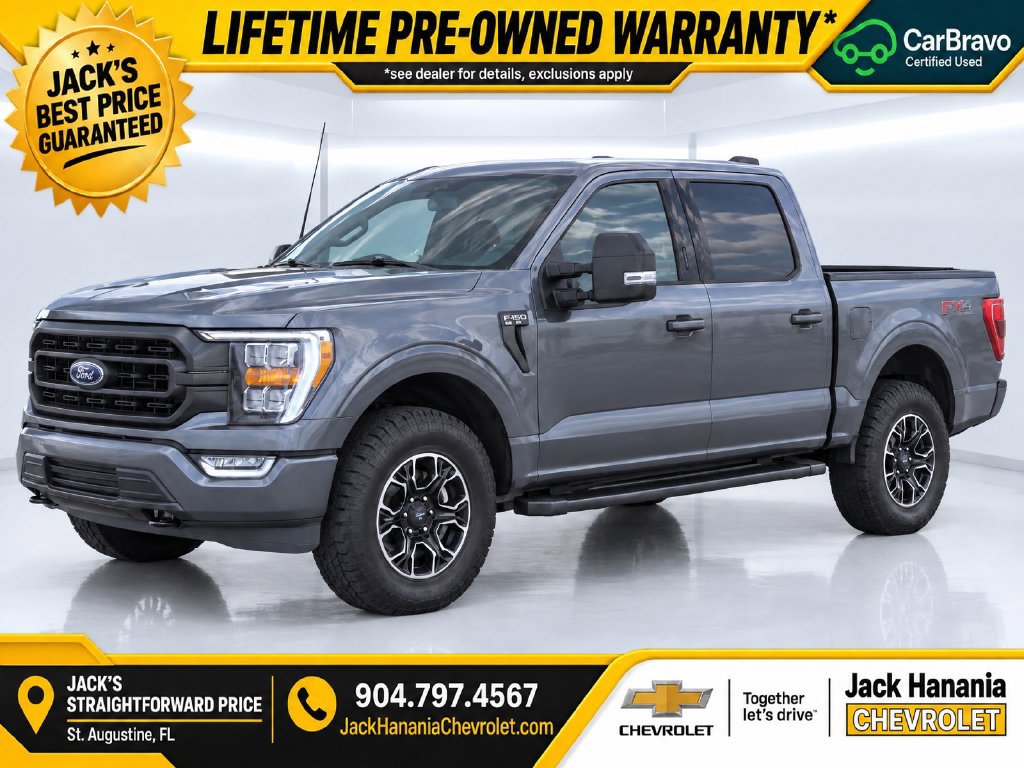 Used 2022 Ford F150 XLT w/ Equipment Group 302A High AWD/4WD image 3