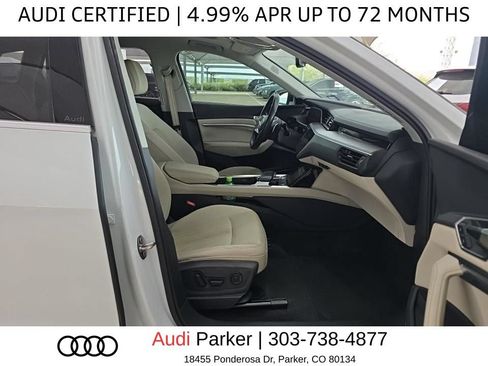 Used 2024 Audi Q8 e-tron Premium Plus w/ Premium Plus Package AWD/4WD image 10