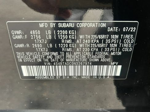 Used 2022 Subaru Outback Premium AWD/4WD image 31