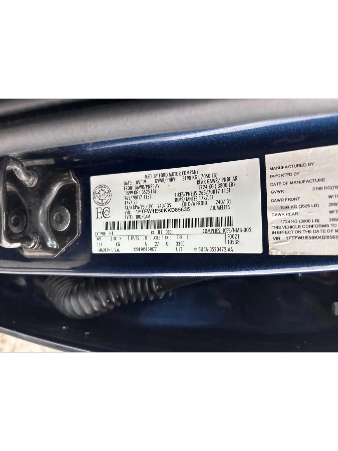 Used 2019 Ford F150 XL AWD/4WD image 26