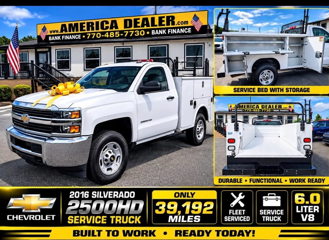 Used 2016 Chevrolet Silverado 2500 W/T RWD image 1