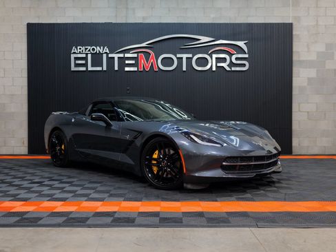 Used 2014 Chevrolet Corvette Stingray Convertible w/ 3LT Preferred Equipment Group RWD image 2
