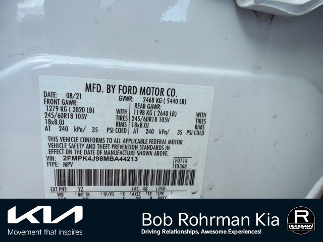 Used 2021 Ford Edge SEL w/ Convenience Package AWD/4WD image 9