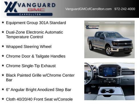Used 2025 Ford F150 XLT w/ Equipment Group 301A Standard AWD/4WD image 6