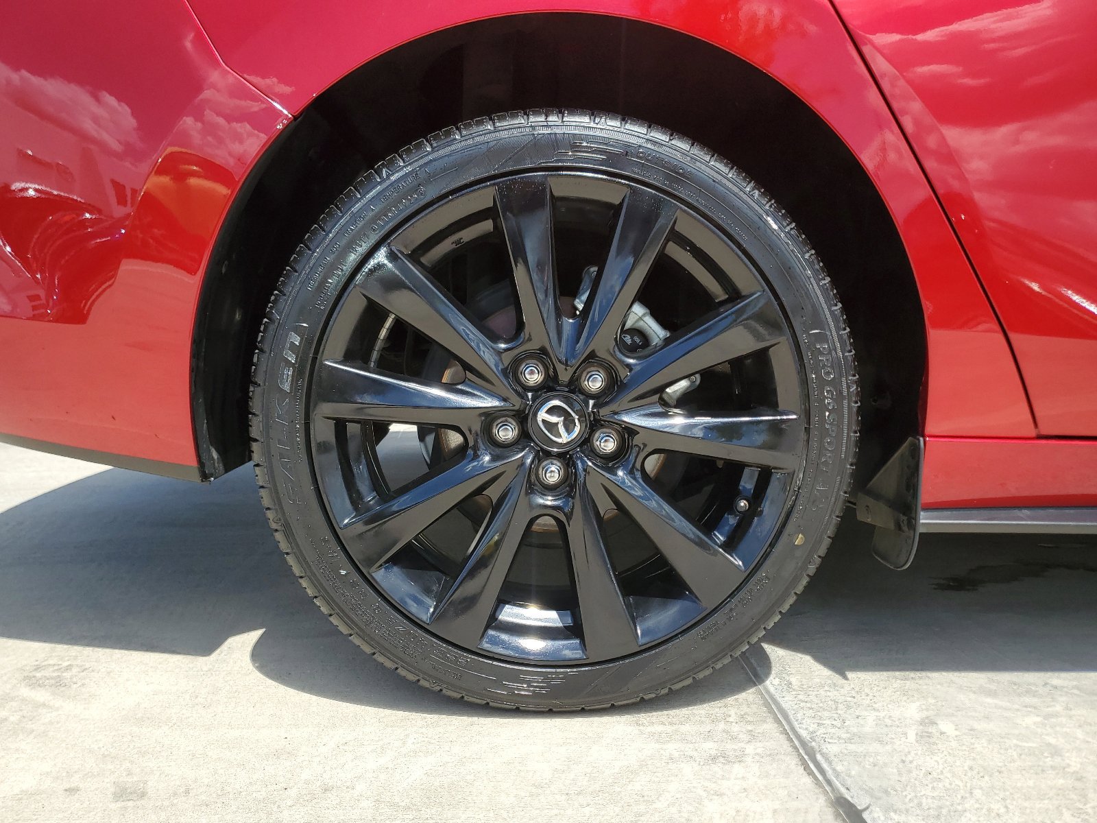 Certified 2024 MAZDA MAZDA3 s FWD image 9