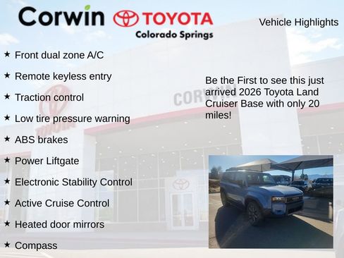 Used 2026 Toyota Land Cruiser image 4