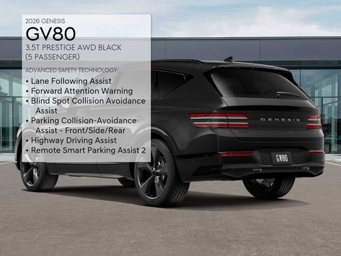 New 2026 Genesis GV80 3.5T Prestige AWD/4WD image 7