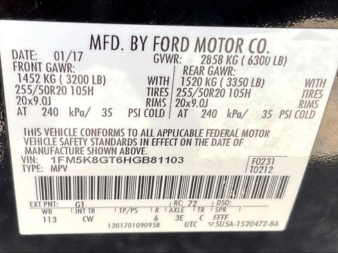 Used 2017 Ford Explorer Sport image 33