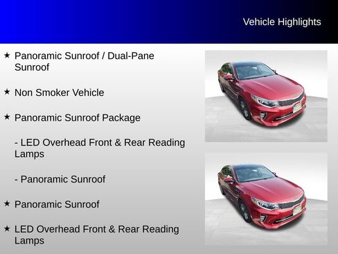 Used 2018 Kia Optima S w/ Panoramic Sunroof Package FWD image 4
