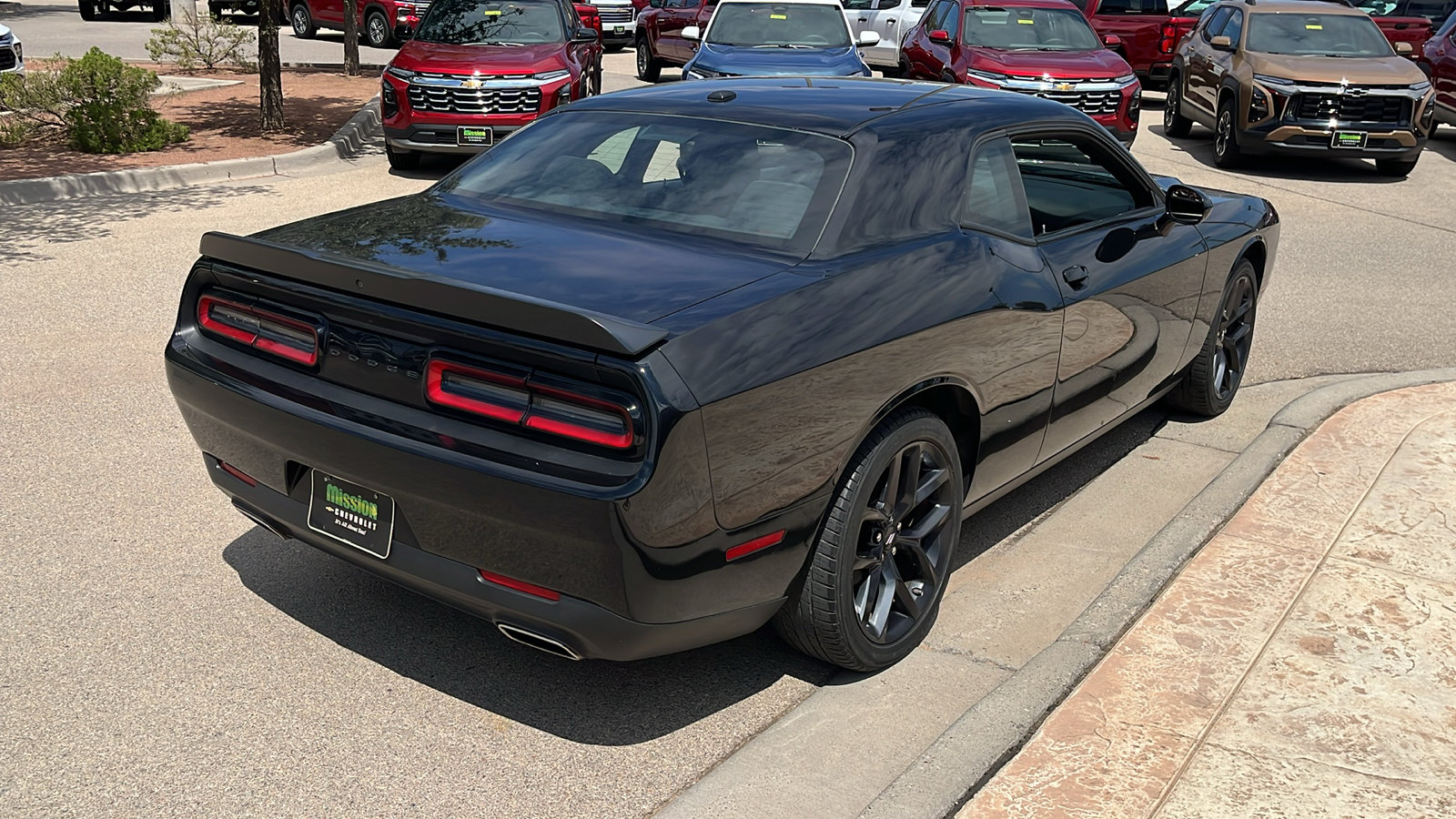 Used 2022 Dodge Challenger SXT w/ Blacktop Package RWD image 8