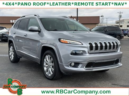 Used 2017 Jeep Cherokee Overland AWD/4WD image 1