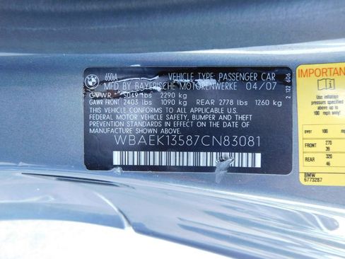 Used 2007 BMW 650i Convertible image 17