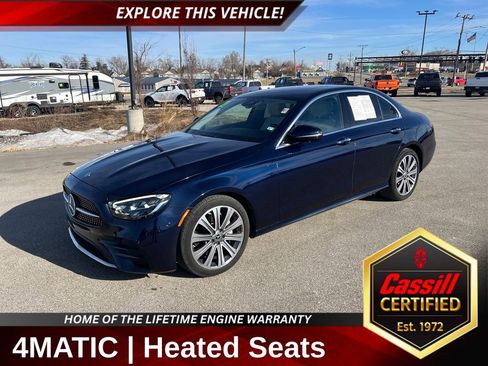Used 2021 Mercedes-Benz E 350 4MATIC Sedan w/ Premium Package image 1