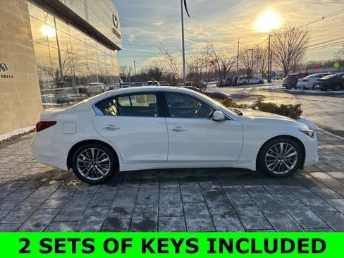Certified 2022 INFINITI Q50 Luxe w/ Cargo Package image 8