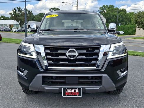 Certified 2024 Nissan Armada Platinum w/ Captain's Chairs Package AWD/4WD image 2