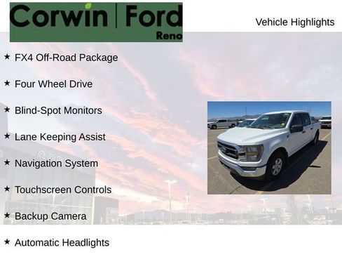 Used 2023 Ford F150 XLT w/ Equipment Group 301A Mid AWD/4WD image 6