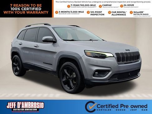 Certified 2021 Jeep Cherokee Latitude Plus image 1