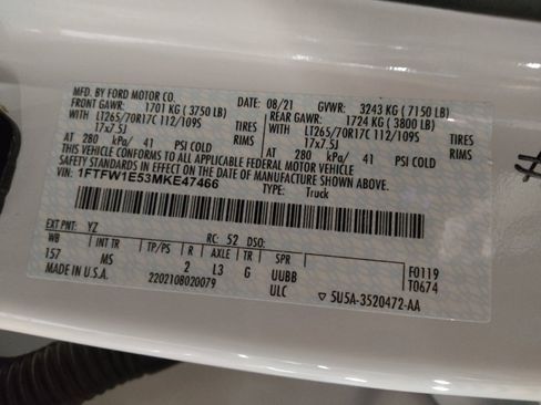 Used 2021 Ford F150 XLT w/ Equipment Group 301A Mid image 33