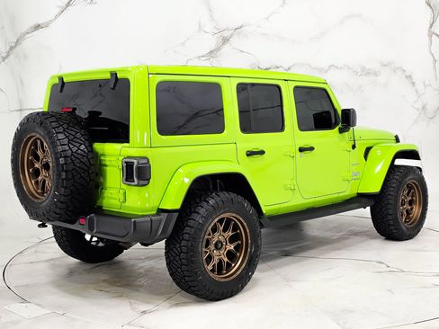 Used 2021 Jeep Wrangler Unlimited Sahara w/ Cold Weather Group AWD/4WD image 11