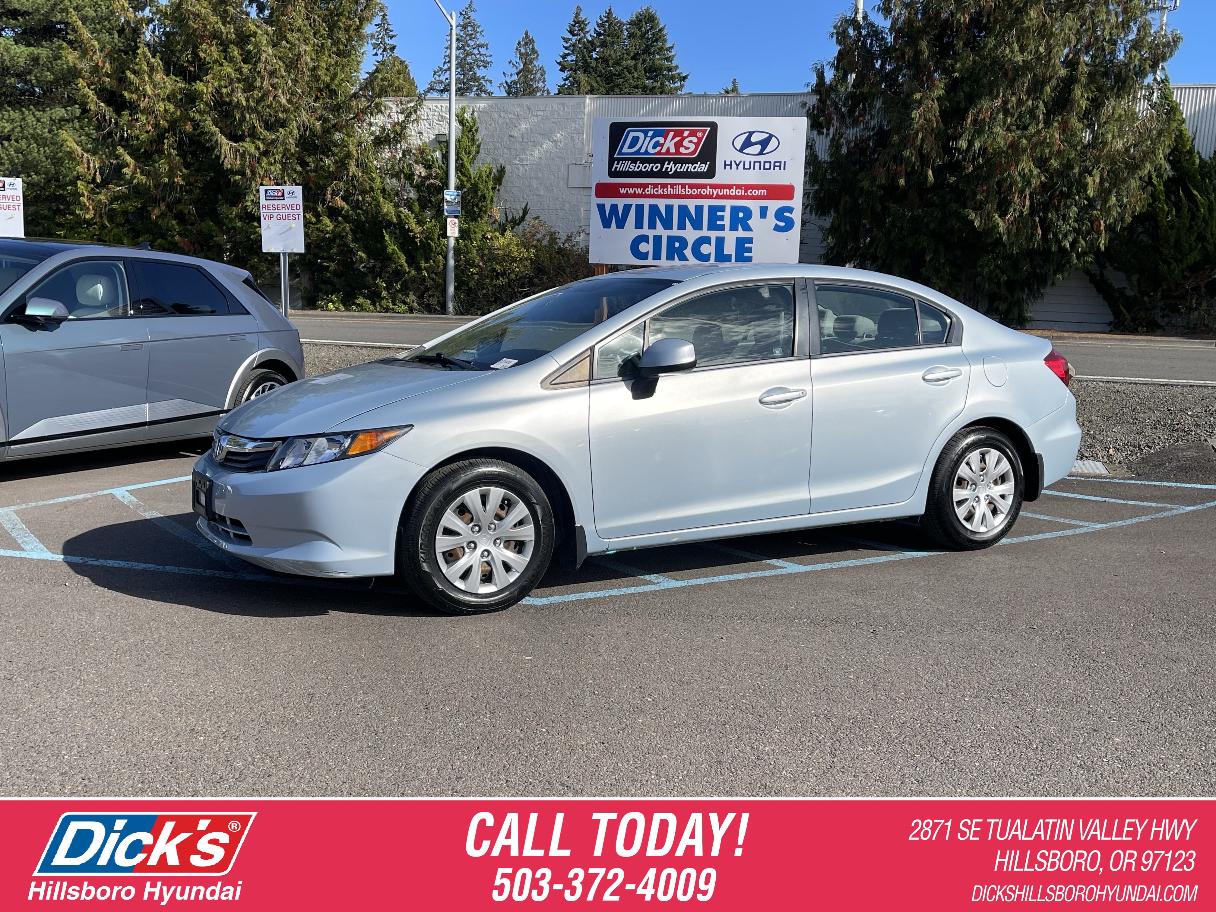 Used 2012 Honda Civic LX image 1