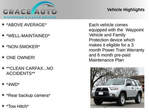 Used 2012 Toyota 4Runner SR5 image 2