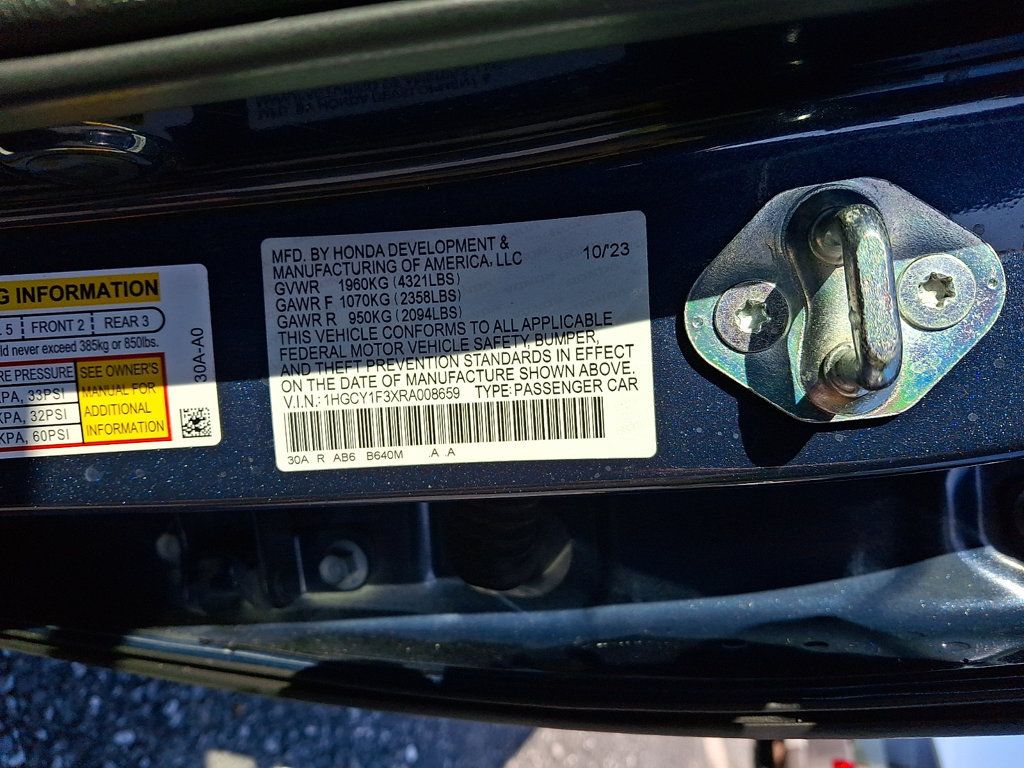 Used 2024 Honda Accord EX image 28