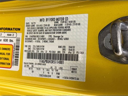 Used 2024 Ford Mustang Premium image 29