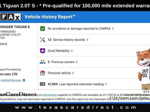Used 2021 Volkswagen Tiguan S image 9