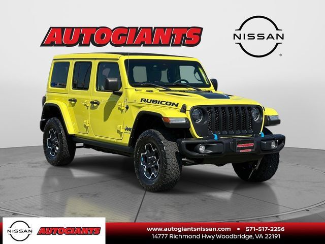 Used 2023 Jeep Wrangler Unlimited Rubicon 4xe w/ Steel Bumper Group AWD/4WD image 1