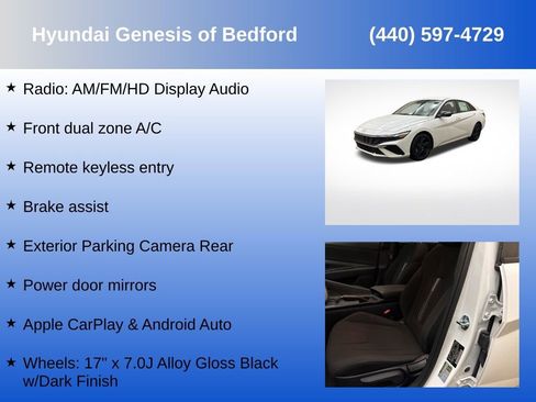 Certified 2026 Hyundai Elantra Sport FWD image 7