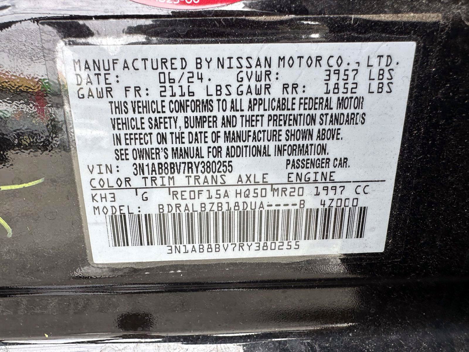 Certified 2024 Nissan Sentra S FWD image 31
