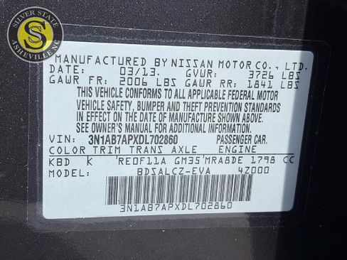 Used 2013 Nissan Sentra S FWD image 32