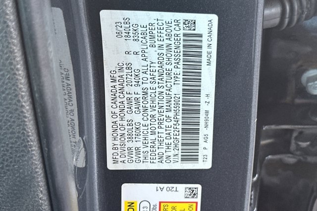 Used 2023 Honda Civic Sport image 25