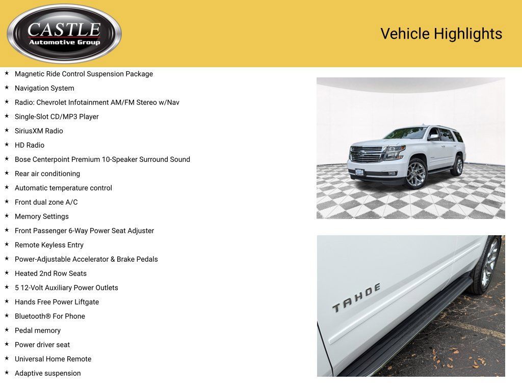 Used 2019 Chevrolet Tahoe Premier AWD/4WD image 10