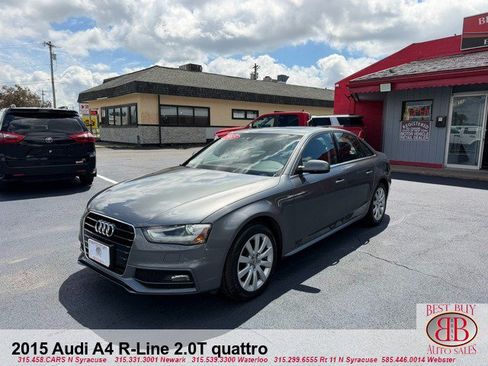 Used 2015 Audi A4 2.0T Premium w/ Audi MMI Navigation AWD/4WD image 3