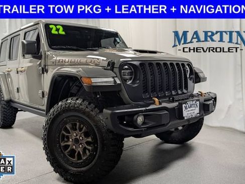 Used 2022 Jeep Wrangler Unlimited Rubicon w/ Trailer Tow Package AWD/4WD image 1