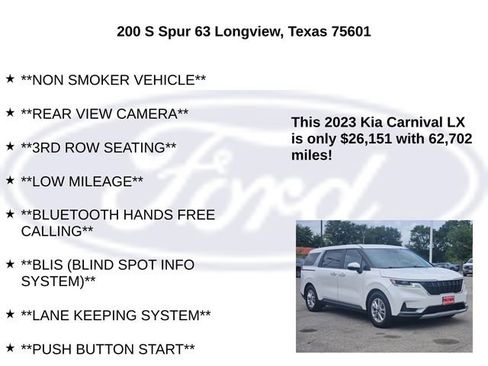 Used 2023 Kia Carnival LX image 5