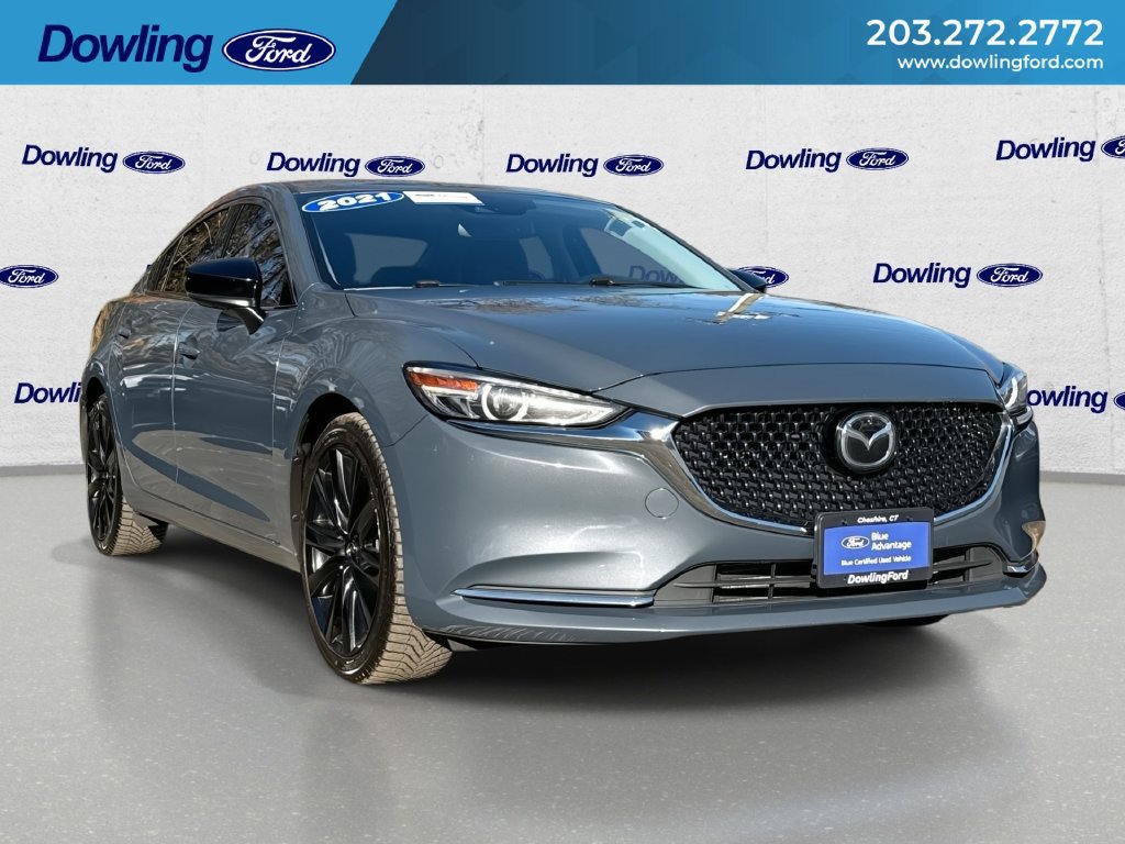 Used 2021 MAZDA MAZDA6 Carbon Edition FWD image 1