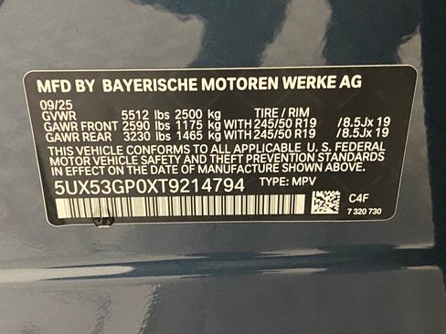 Used 2026 BMW X3 xDrive30 w/ Convenience Package AWD/4WD image 21
