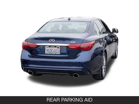 Certified 2023 INFINITI Q50 Luxe w/ Cargo Package RWD image 8