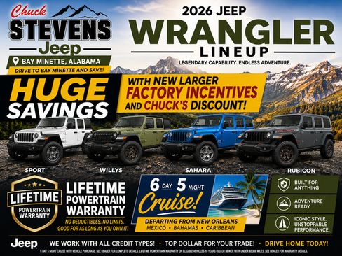 New 2026 Jeep Wrangler Sport AWD/4WD image 2