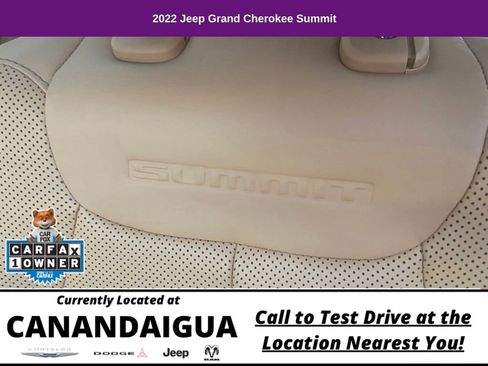 Used 2022 Jeep Grand Cherokee Summit AWD/4WD image 39